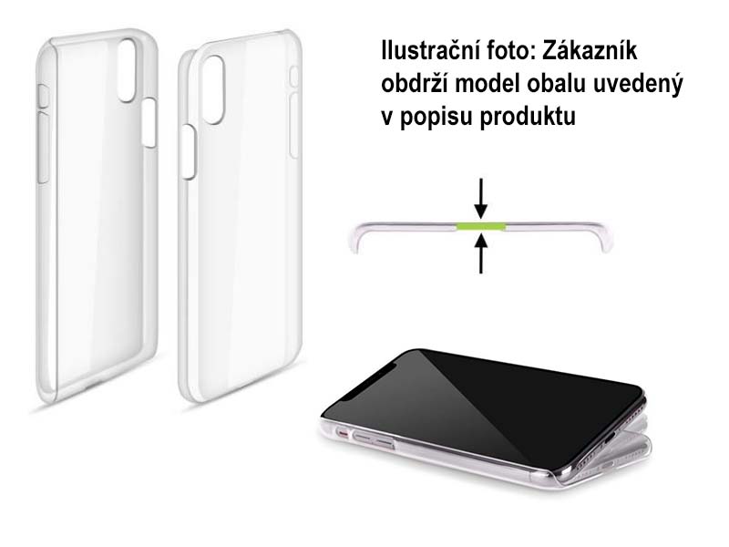 Pouzdro na mobil Xiaomi  Mi 8 PRO - HEAD CASE - čistý plast