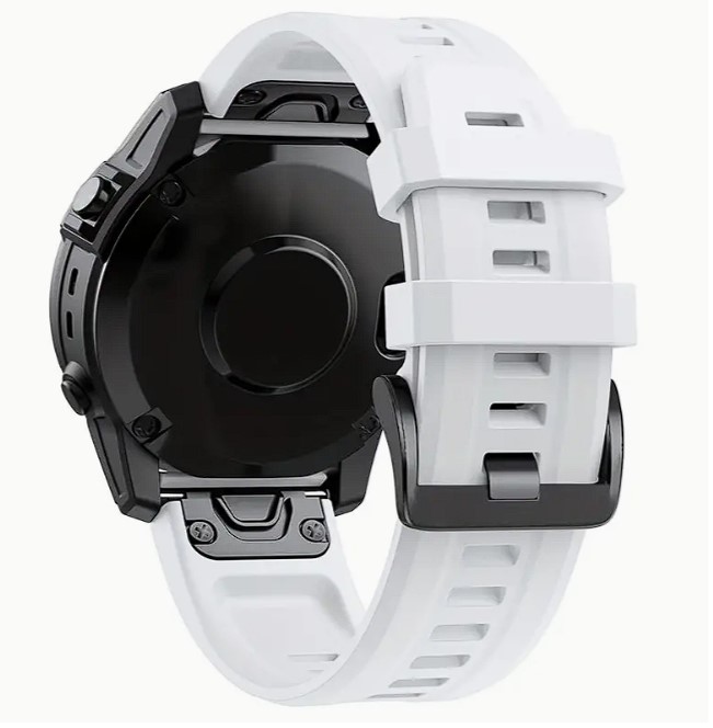 Bílý řemínek pro hodinky Garmin Fenix 5X / 6X / 7X