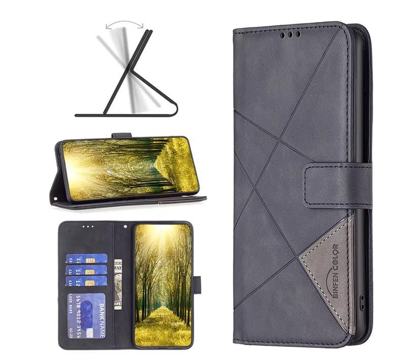 Wallet pouzdro na mobil Xiaomi Redmi Note 13 Pro 5G černé